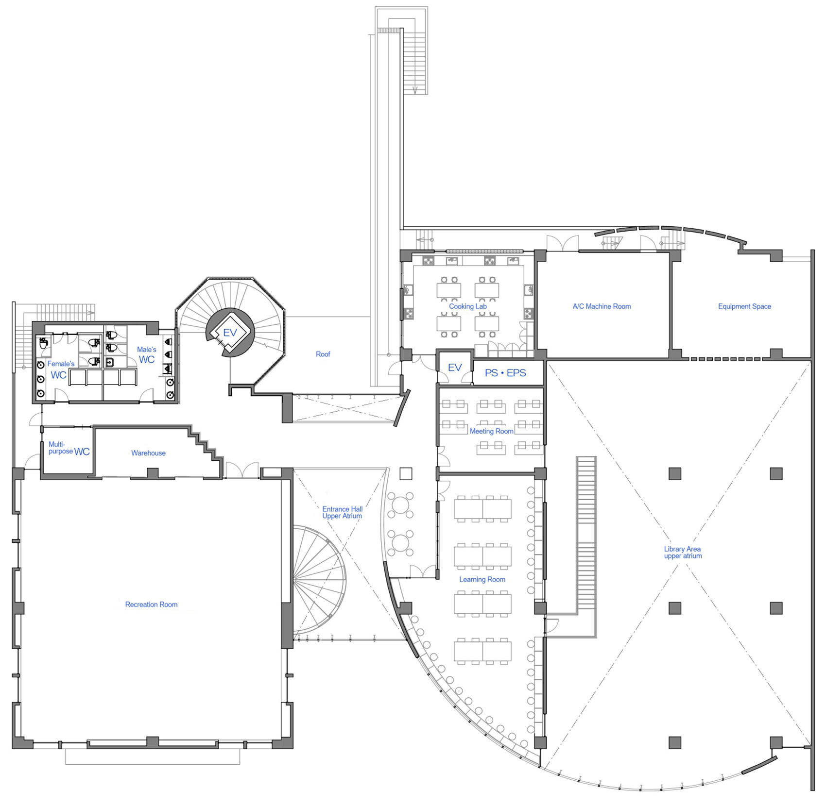 海老名市立有马图书馆·门泽桥社区中心改建丨日本神奈川丨三上建筑事务所-50