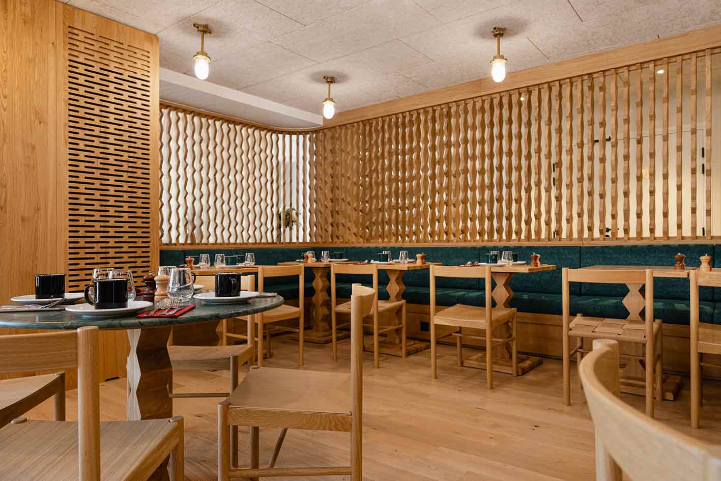 Mobilier des communs de l’hôtel la Couronne à Chamonix | Poitoux-16