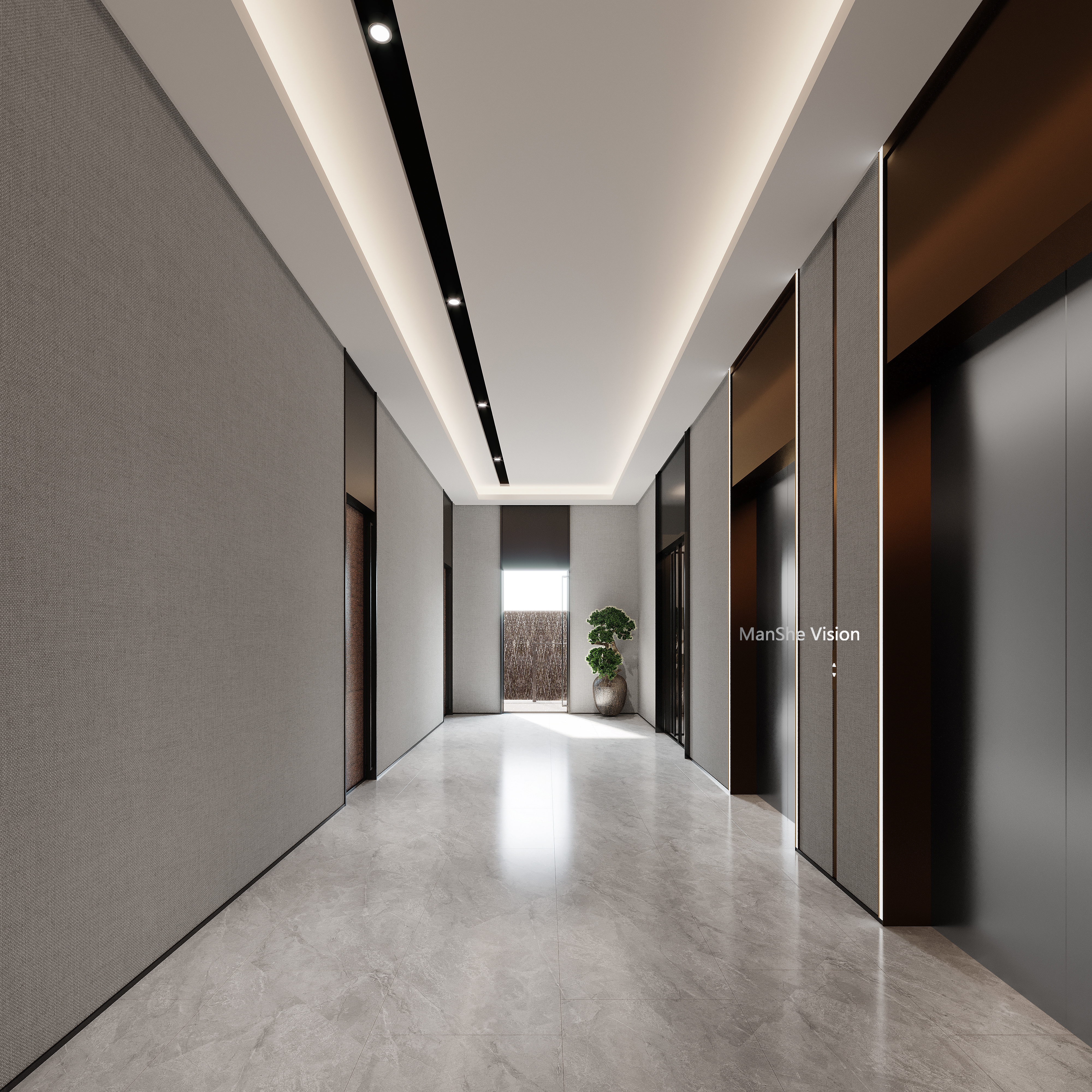 禅意曼蛇 · 东方语境与现代气息的艺术空间丨Team Vision Design-31