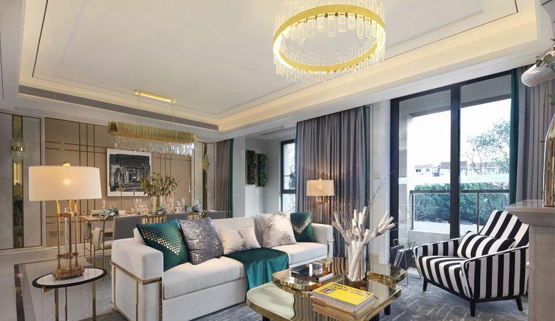 金华红星天铂顶层复式样板房-0