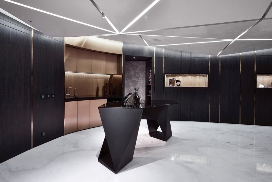 碧水波光——行一建筑的动态光影空间-19