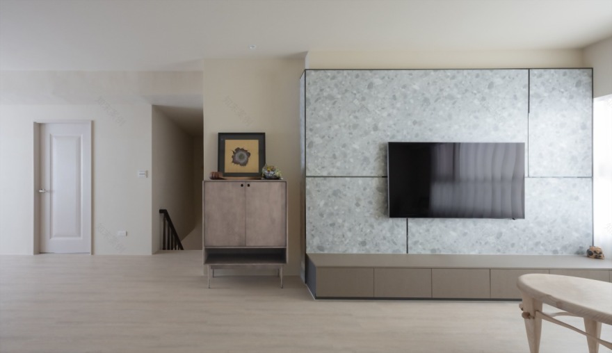 藝術大街 20年老屋翻新簡約明亮丨藝瓦高雄室內空間設計-3