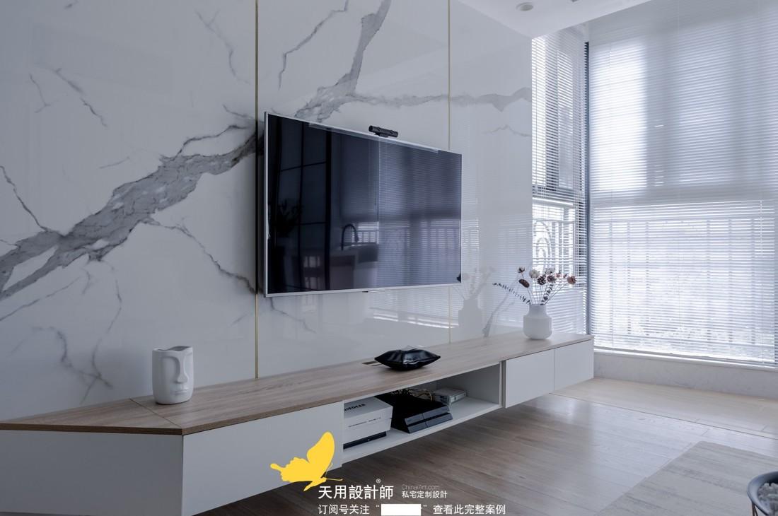 北欧现代简约风,两房改三房的实用与颜值在线设计-12