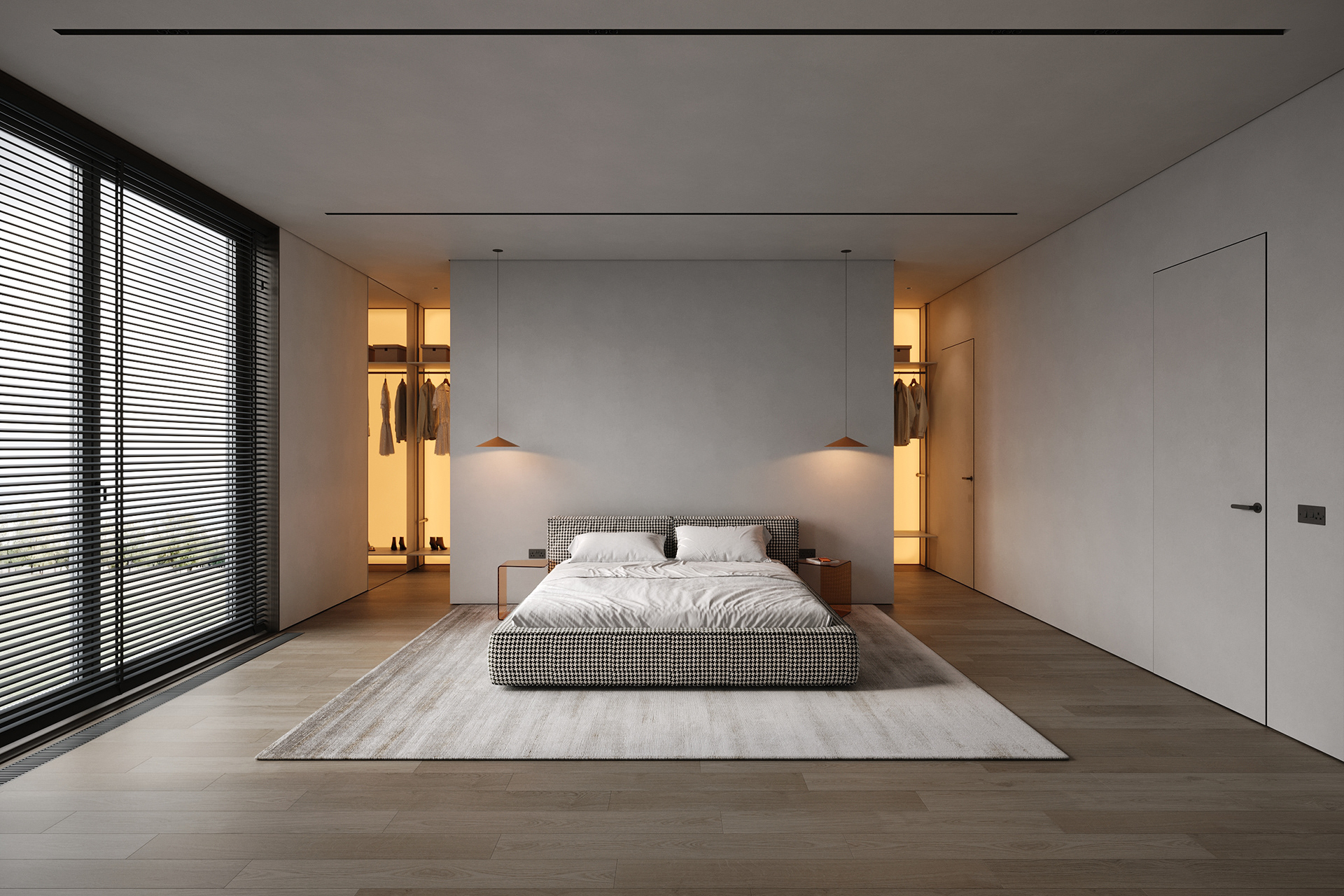 橙色色调卧室-18