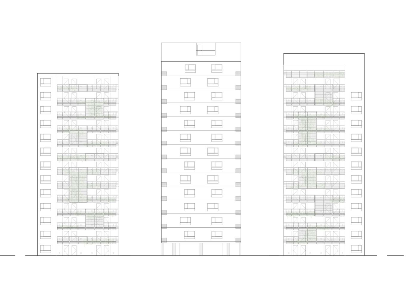 阿根廷 Chacarita 的 Corrientes 6365 建筑-50