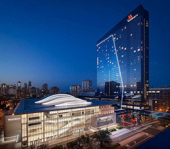 万豪麦考密克广场酒店-2