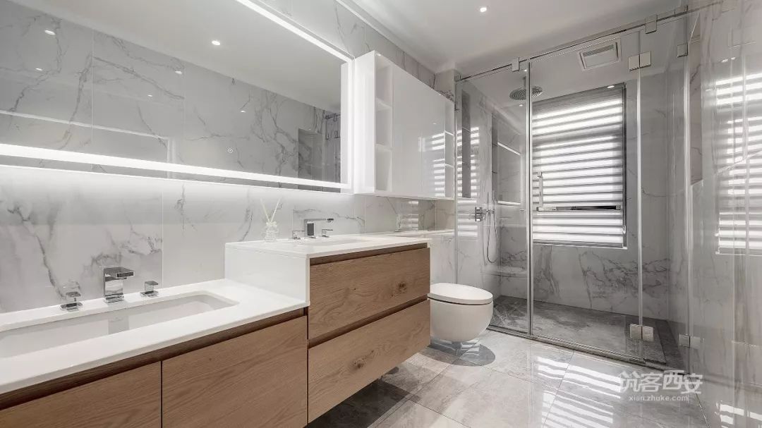 素与简 | 西安 200㎡家居设计,遇见懂生活的你-93