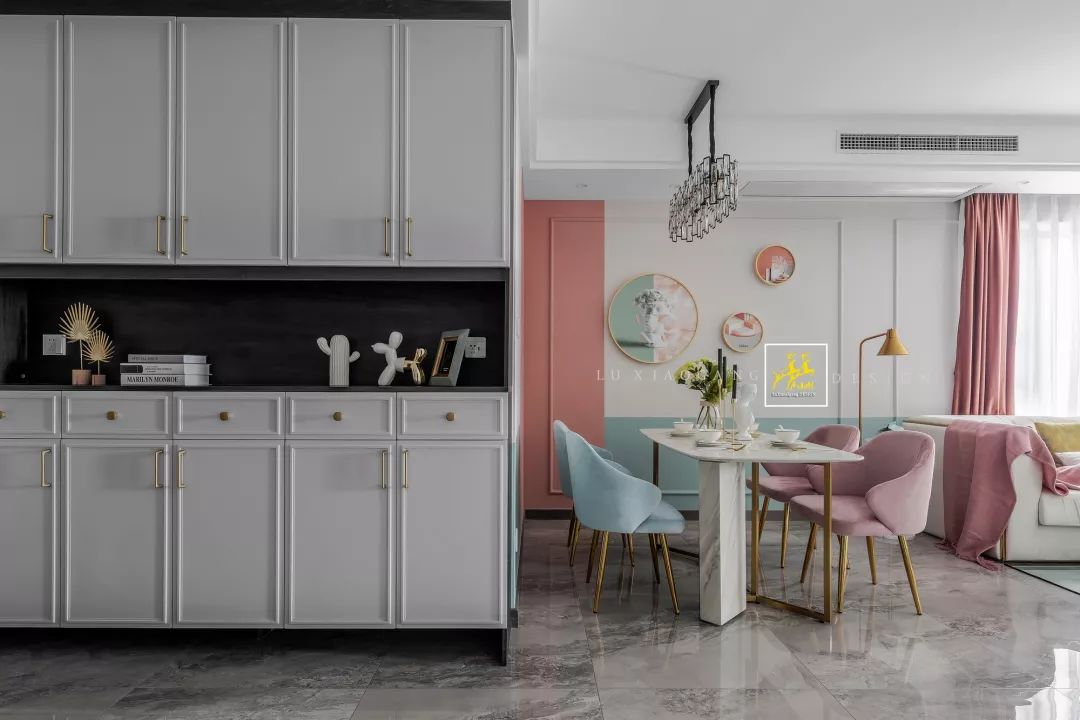 现代 INS 风，天府城 85 平米小家的大胆创新-15