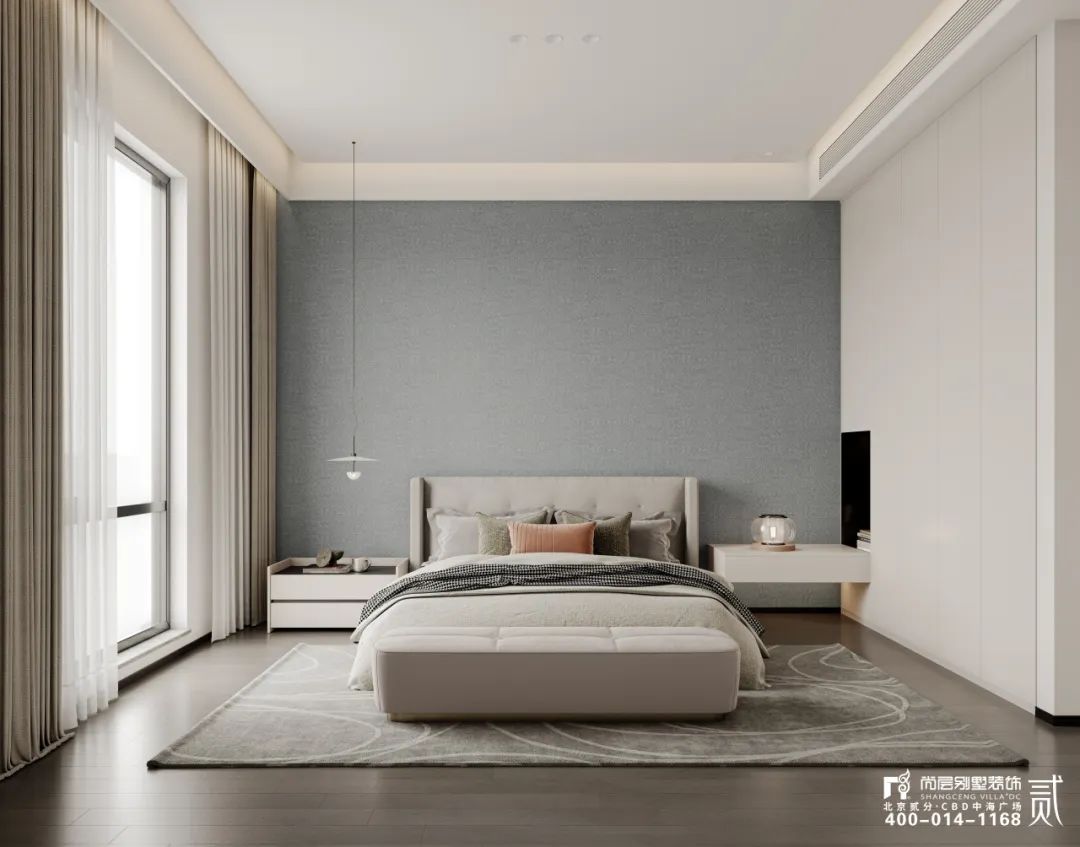 全案整装 | 350㎡现代简约居所，闯入城市间的静谧之境！-45