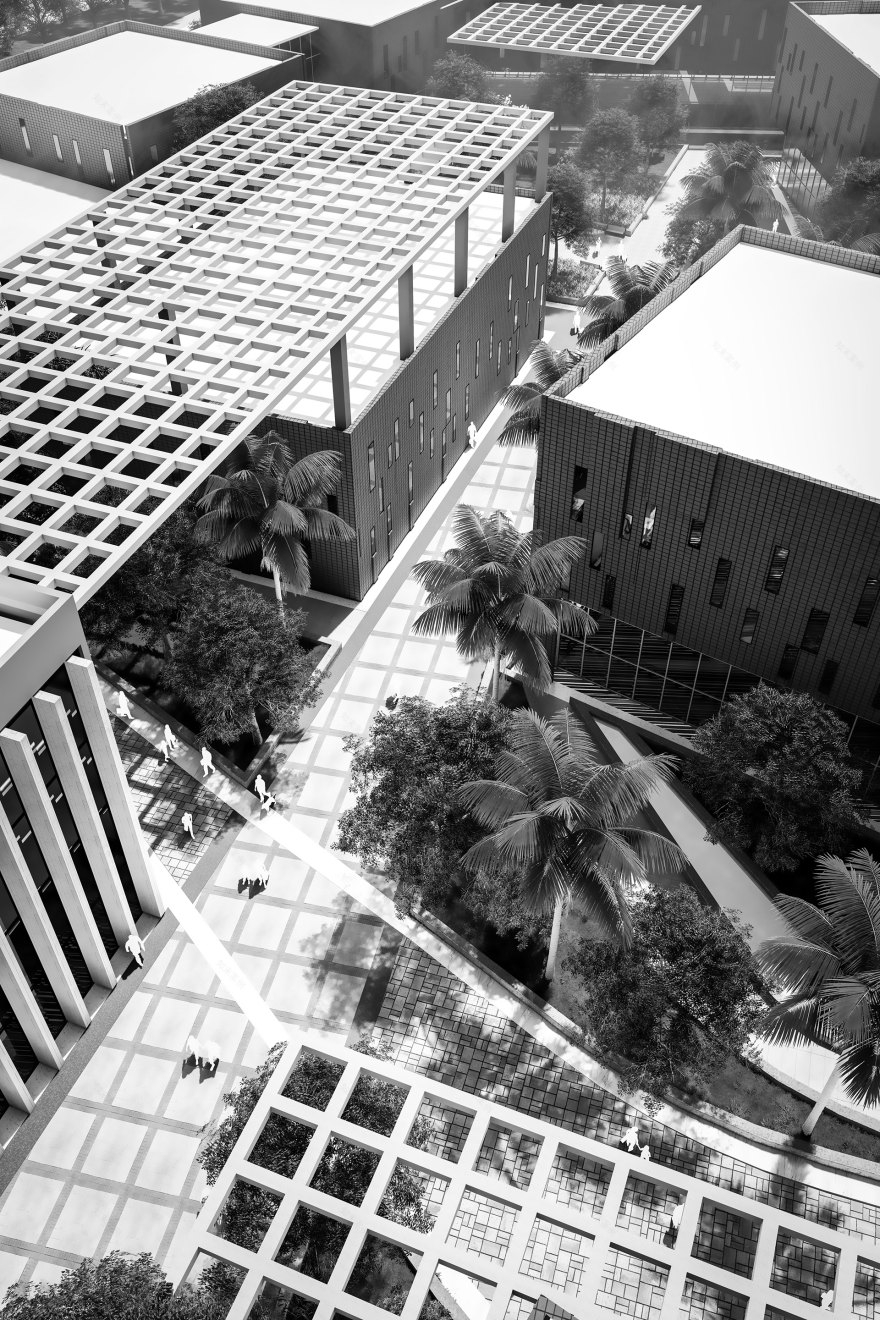 HELWAN 区城市设计丨开罗大学工程学院建筑系-11