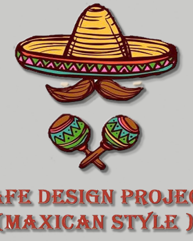 墨西哥咖啡馆设计方案（Adobe photoshop渲染）丨埃及开罗