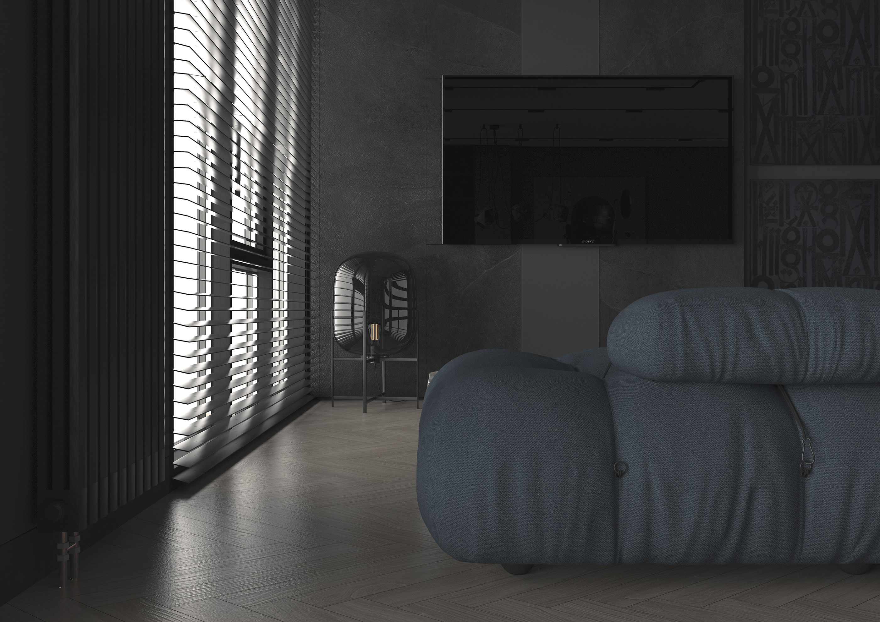 49平 高级灰 小公寓设计！-4