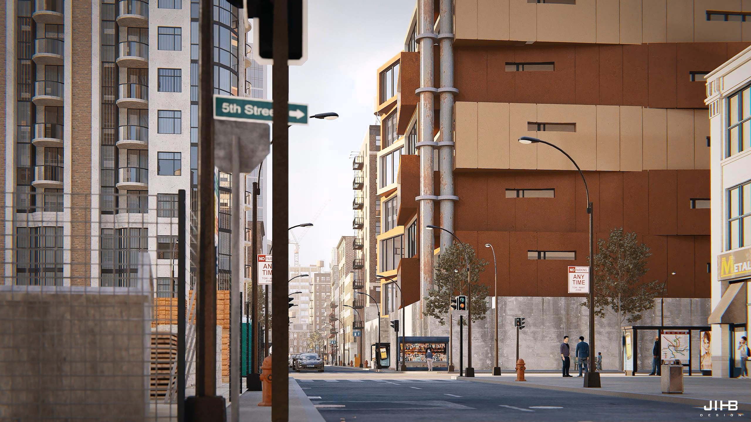 街道办公楼 LUMION 渲染-15