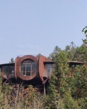 安徽齐云山自由家树屋•灰机