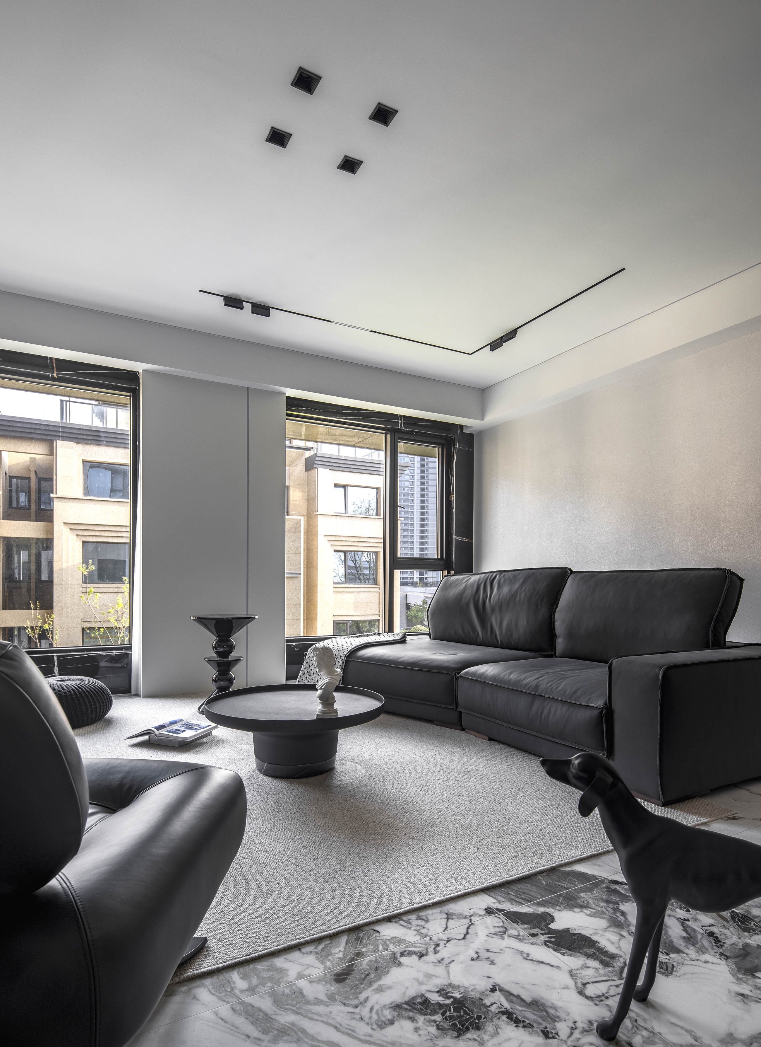 170㎡上跃简约色彩设计丨中国温州丨原石空间设计-11