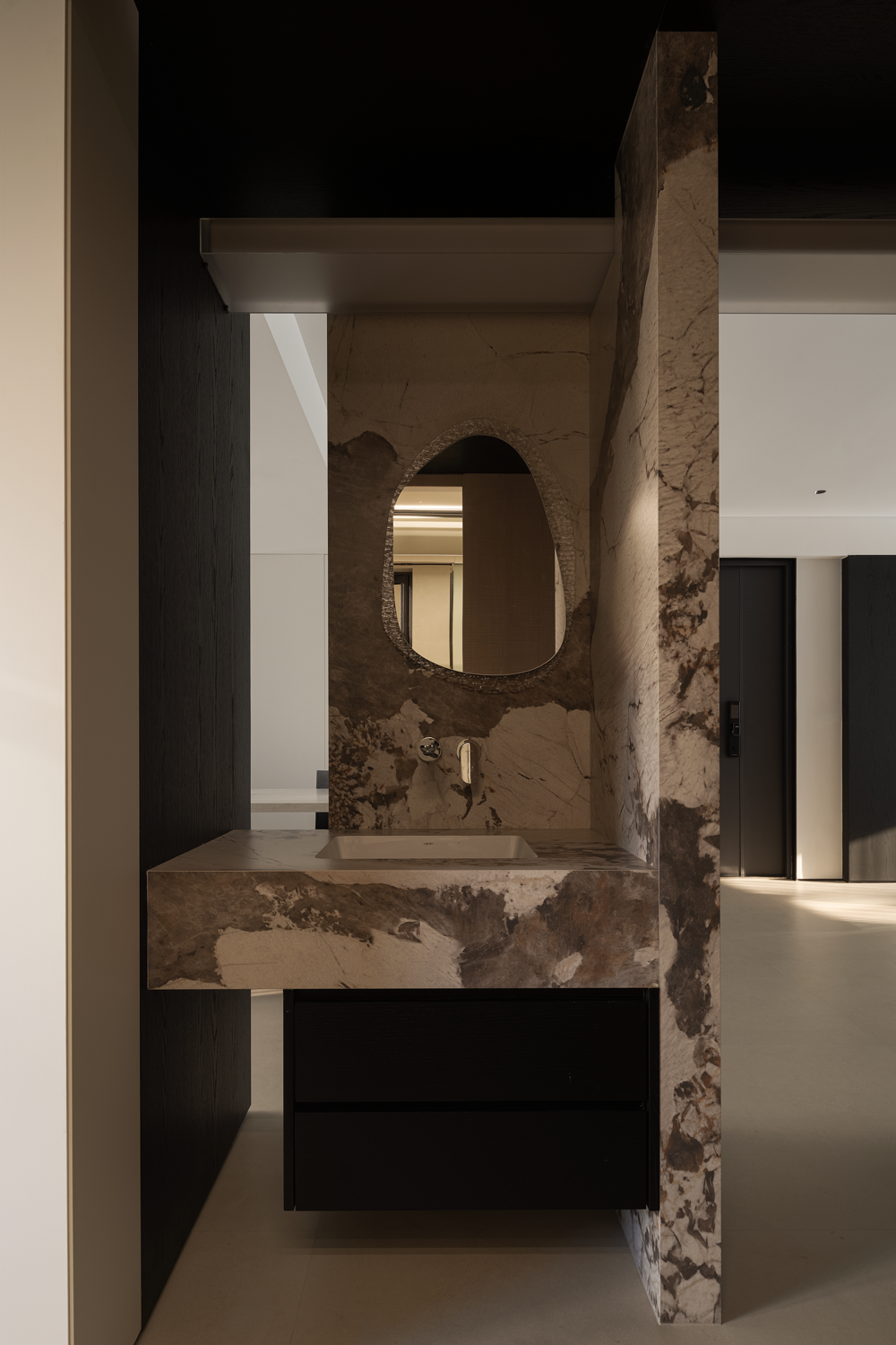 逅界空间设计｜暗调里的松弛感-41