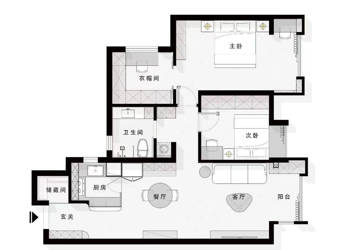 一处自在地,平层-77