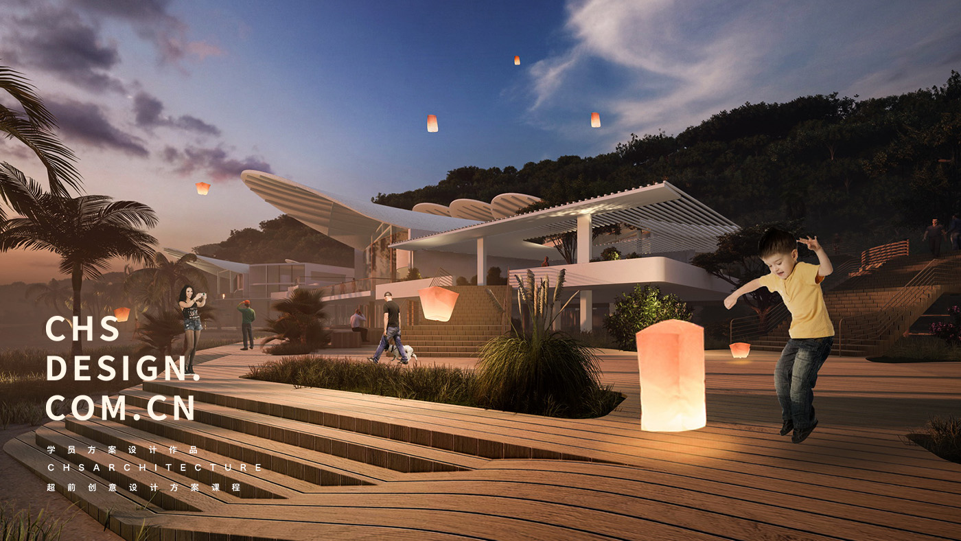 泊舟·度假酒店概念方案设计丨超前设计课程-31