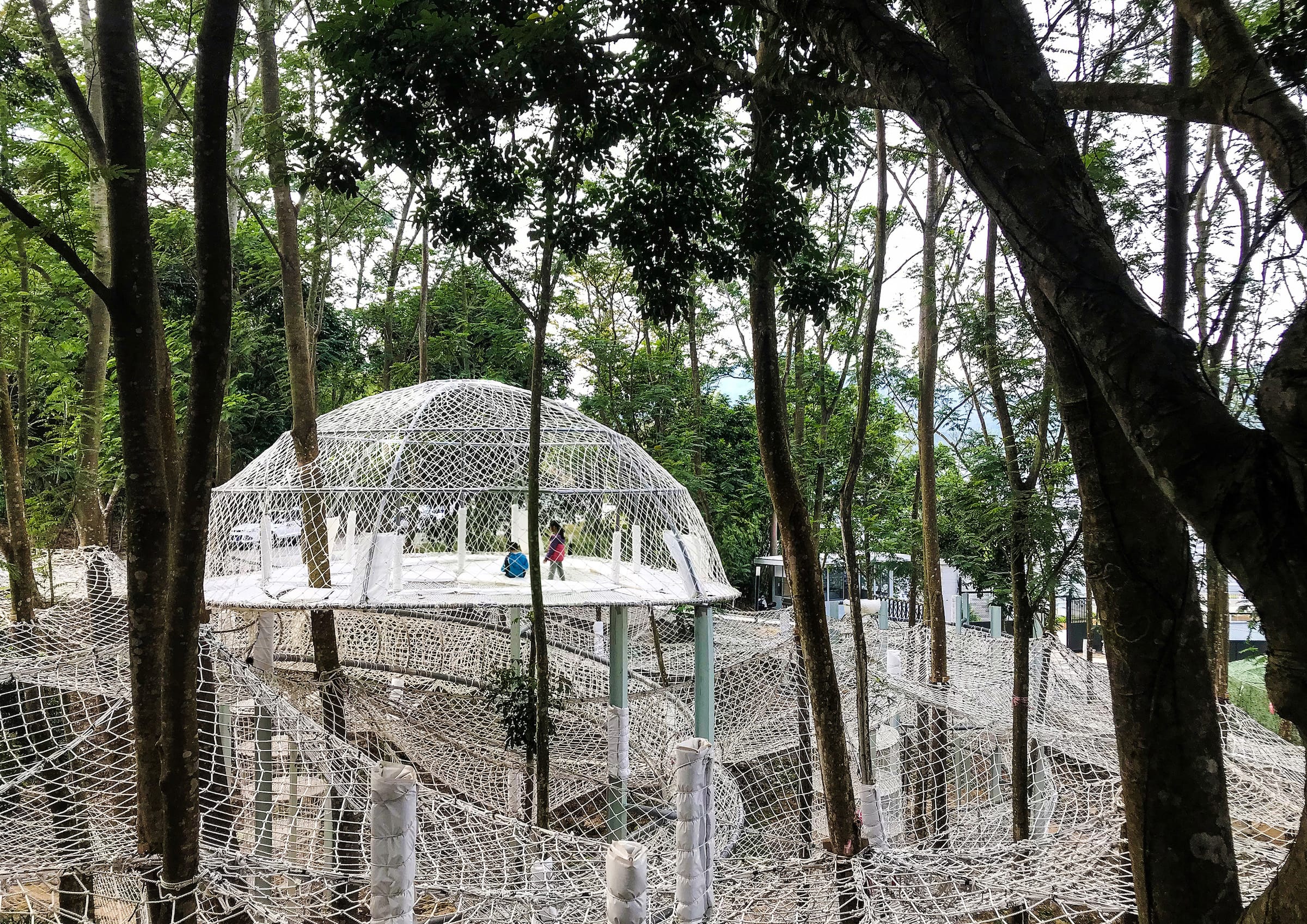 广东罗浮山谷林攀爬乐园-11