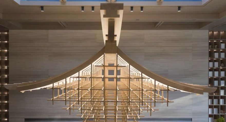 新希望锦麟澜湾销售中心 | 现代东方美学探索-20