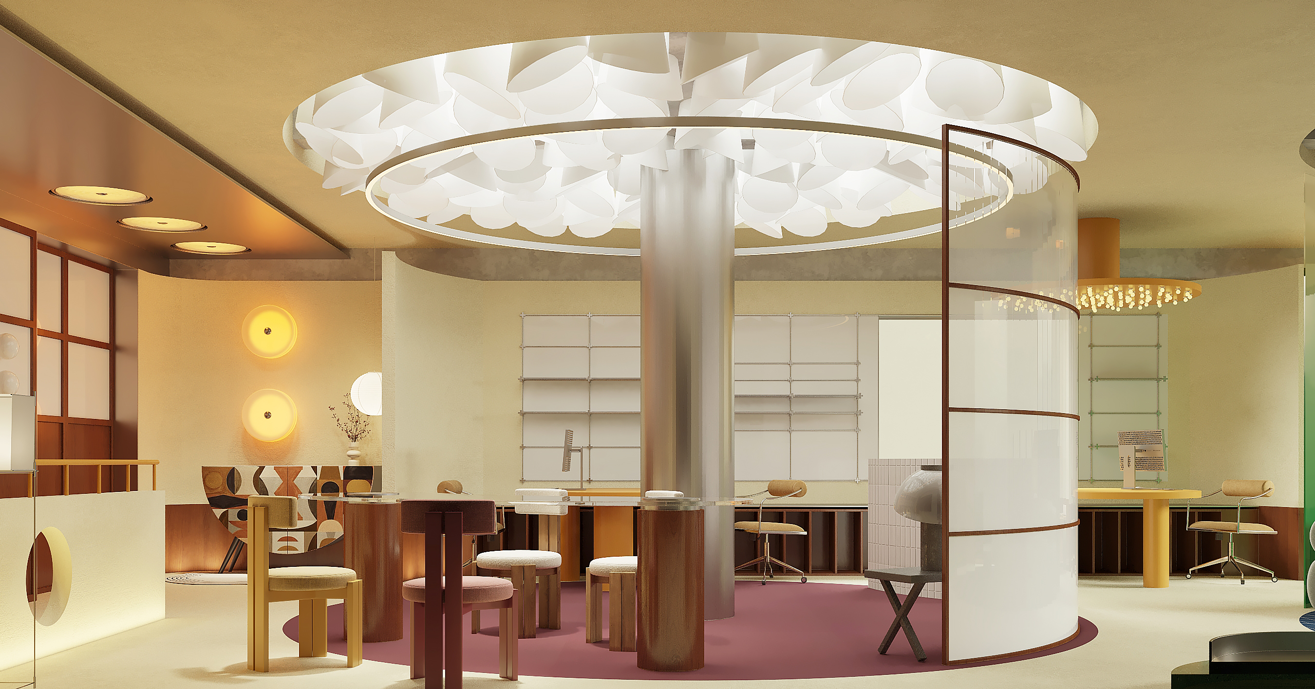 中古包豪斯定制办公展陈空间-12