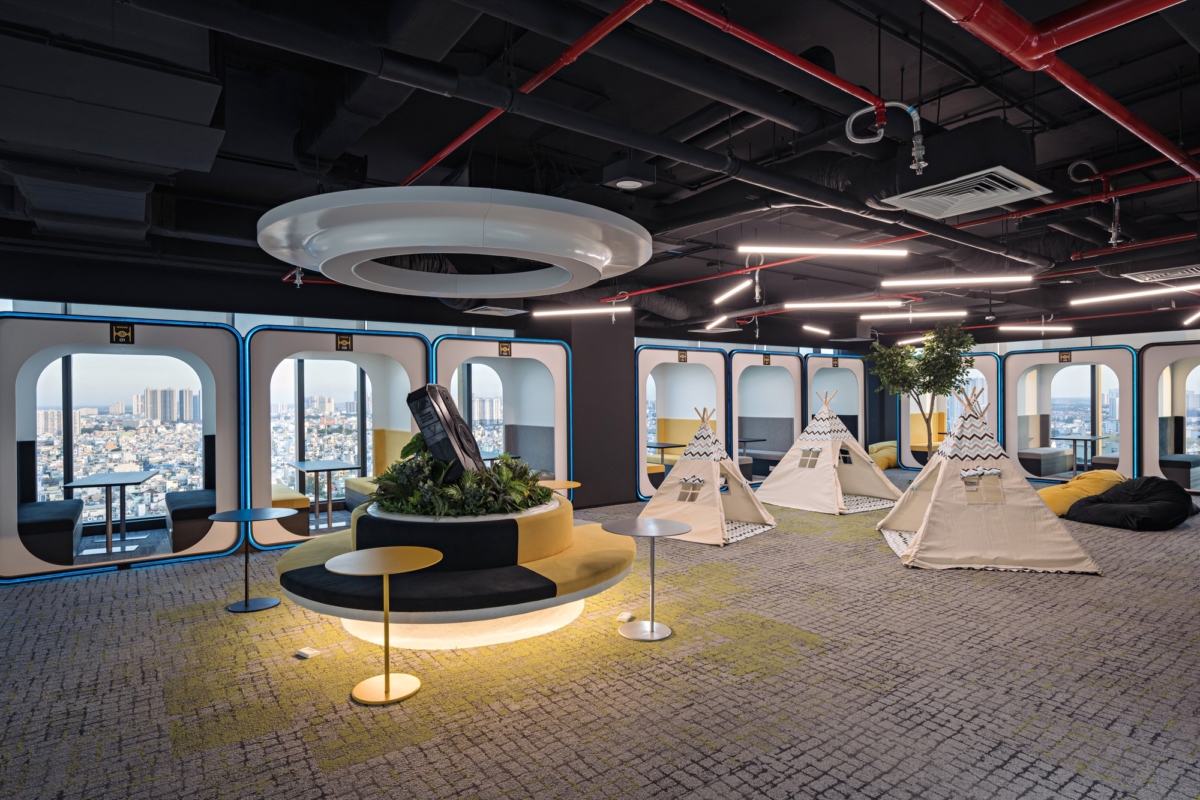 越南科技公司 AXON 未来主义办公室设计丨越南胡志明市丨Frontier Consulting Vietnam-18