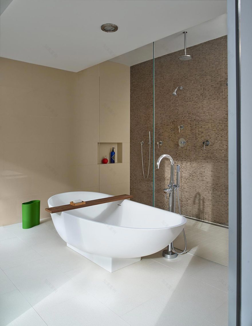 美国马里兰州格伦回声莫西干山线性组合住宅-24