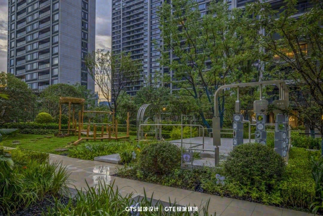森活绿洲 无界共融·杭州杭樾润府丨中国杭州丨浙江蓝颂园林景观设计集团有限公司-38