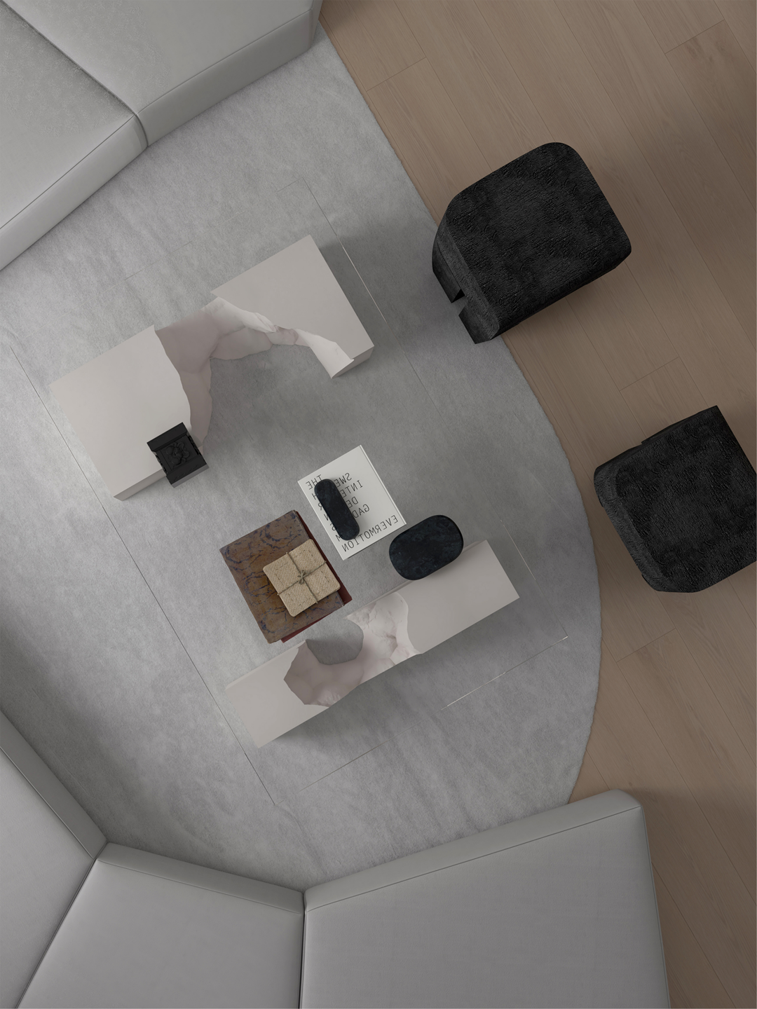 130㎡ 上海私宅 对望陆家嘴~ 实景拍摄-3