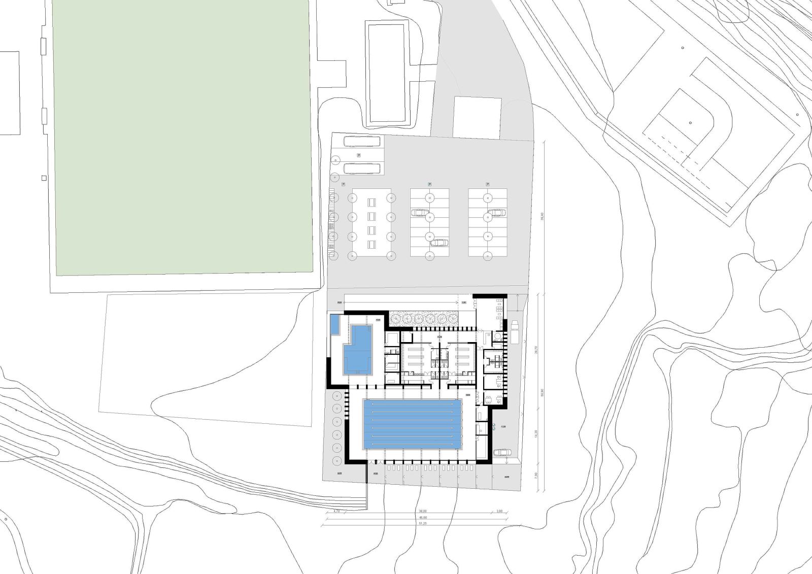 Arenas de San Pedro 泳池设计-12