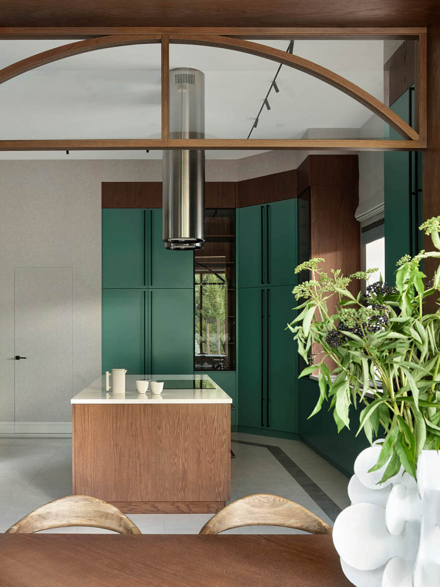 伊斯特拉河畔住宅丨俄罗斯莫斯科丨Alisa Shabelnikova-25