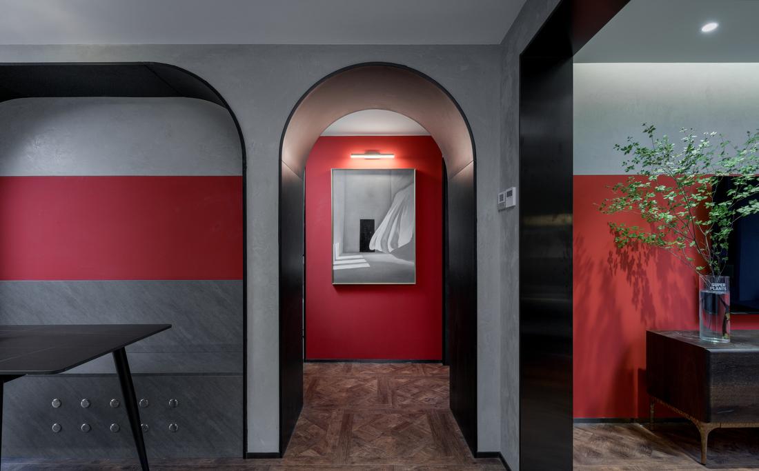 工业风极简温馨小家设计-0