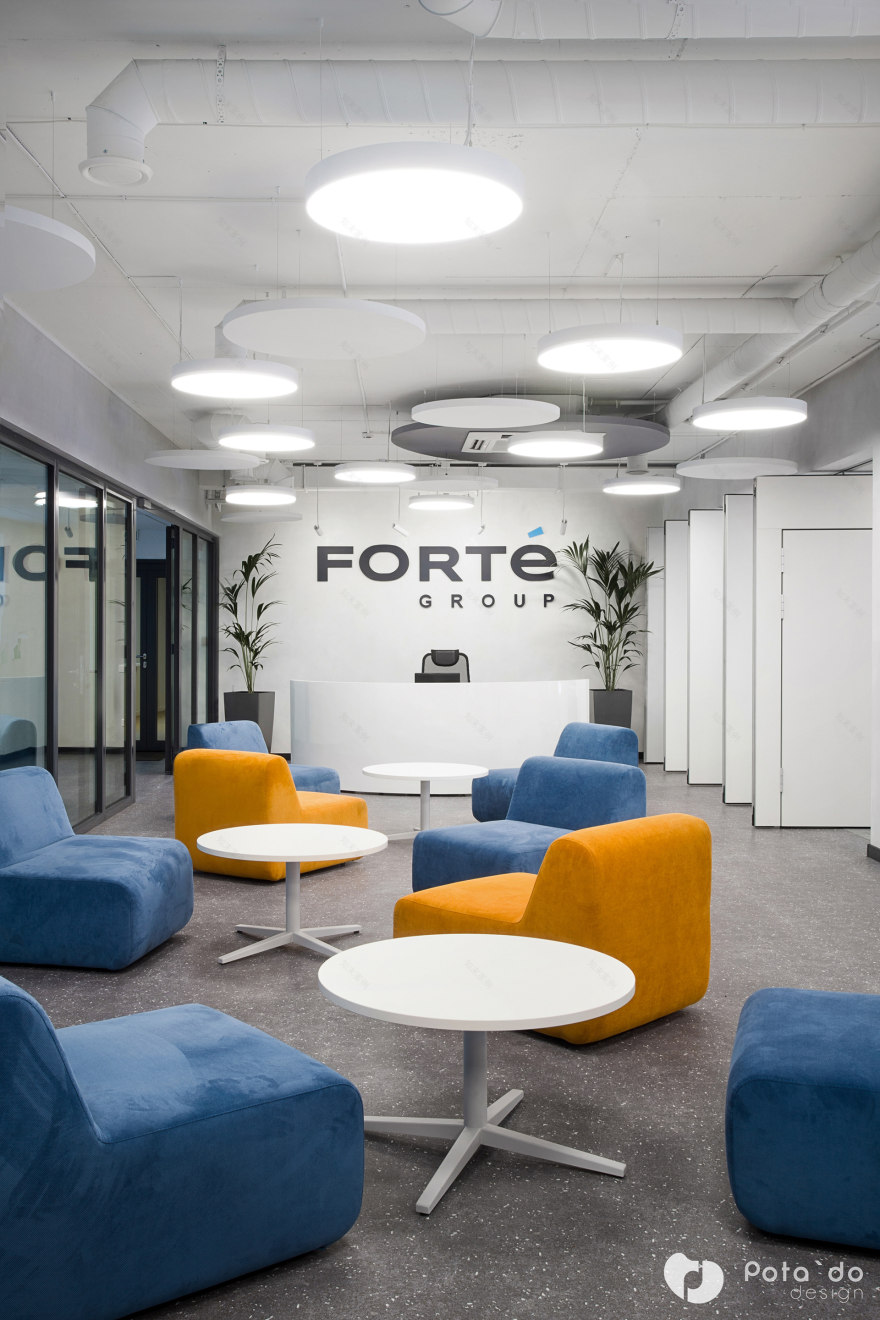 Forte Group Minsk Office 室内设计丨白俄罗斯明斯克丨Pavel Shknai-9
