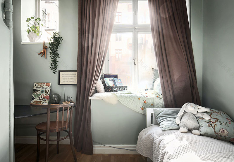 斯堪的纳维亚风格公寓,绿植装点生活-23