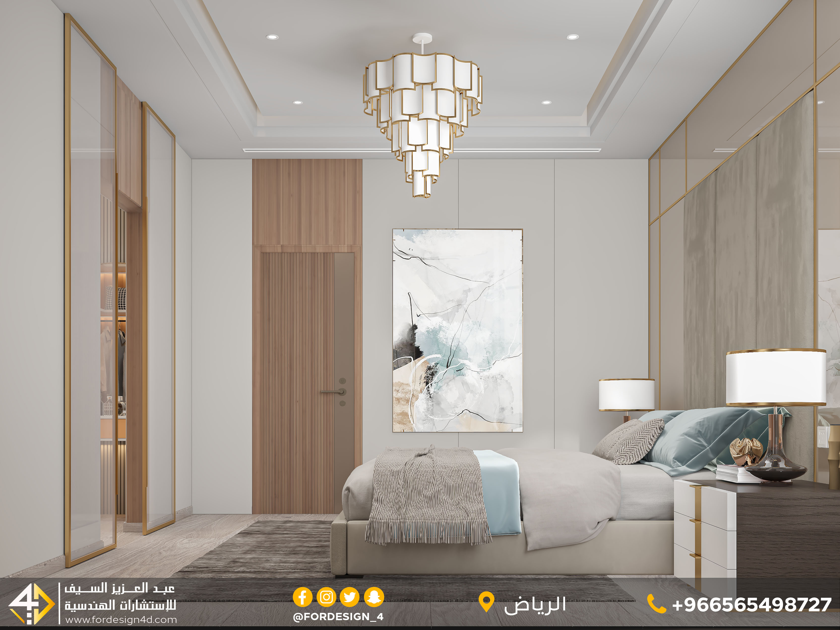 Modern Suite design in palace in KSA-1
