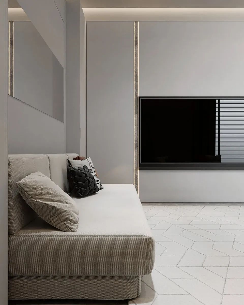 利雅得顶层复式公寓设计丨沙特阿拉伯利雅得丨LeQB Architects-35