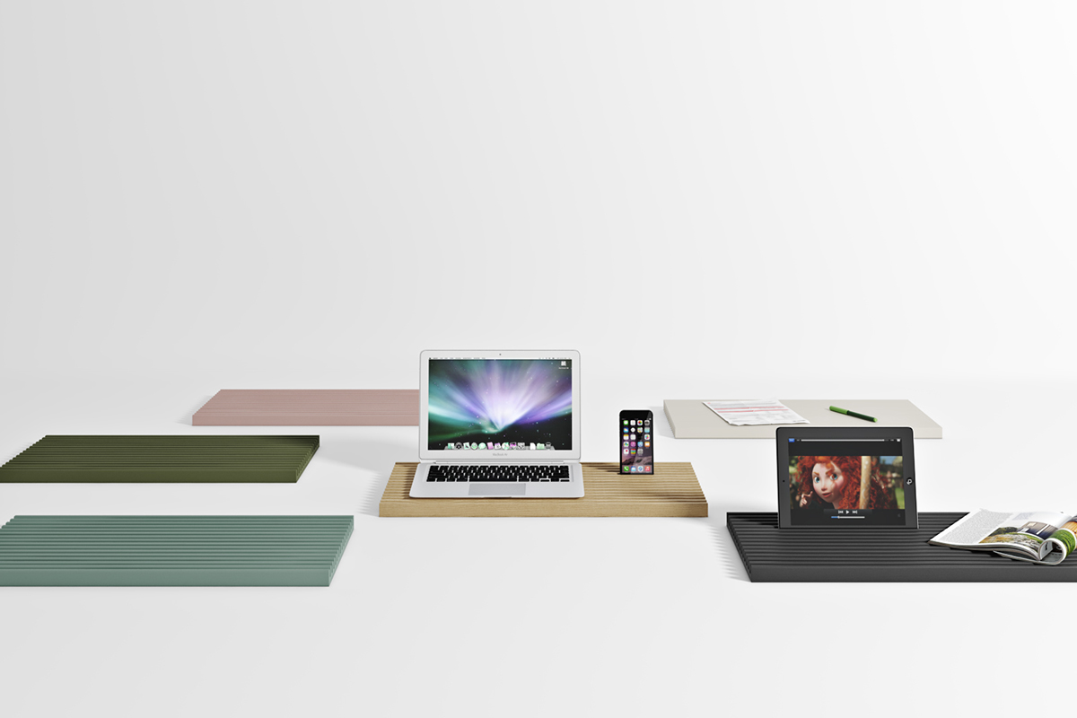 Ripple多功能办公桌支架丨乌克兰设计师Pavel Vetrov-16