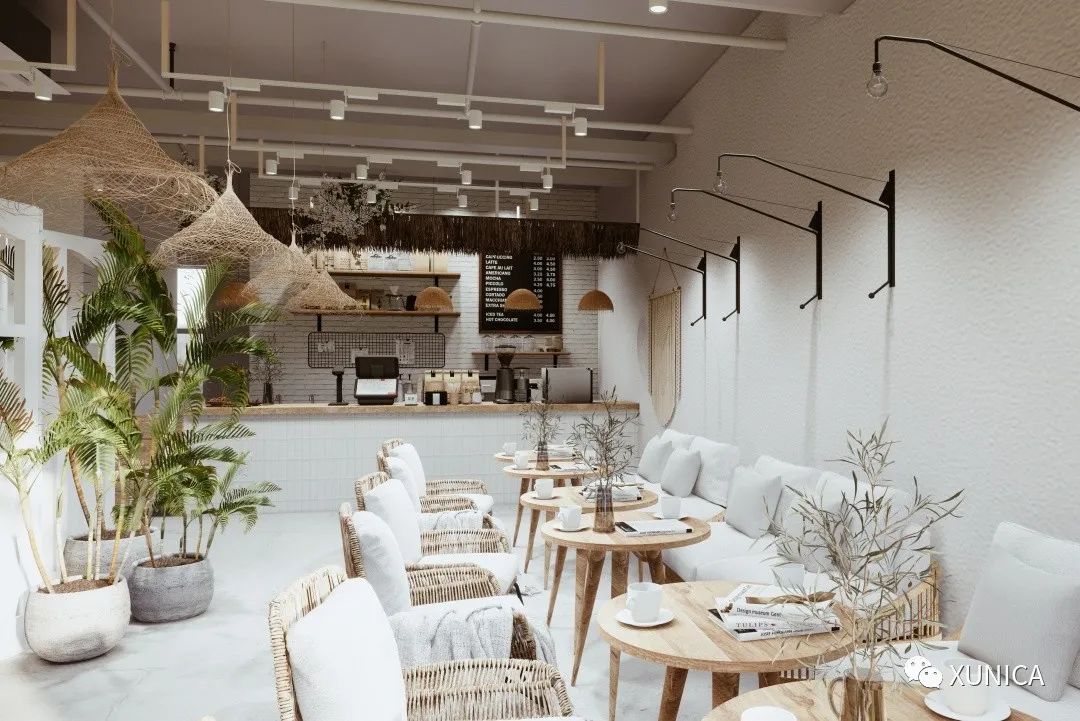 东南亚风情的松鼠部落咖啡店设计-60