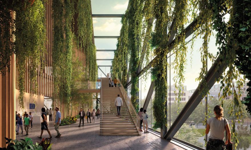 欧盟新办公楼,绿色环保设计瞩目-5