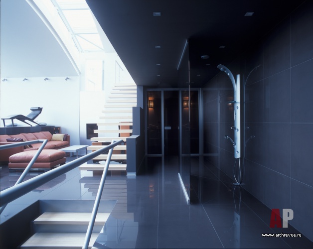 极简风格带泳池的顶层公寓室内设计丨Вишнепольская Юлия,Карцев Андрей等-32