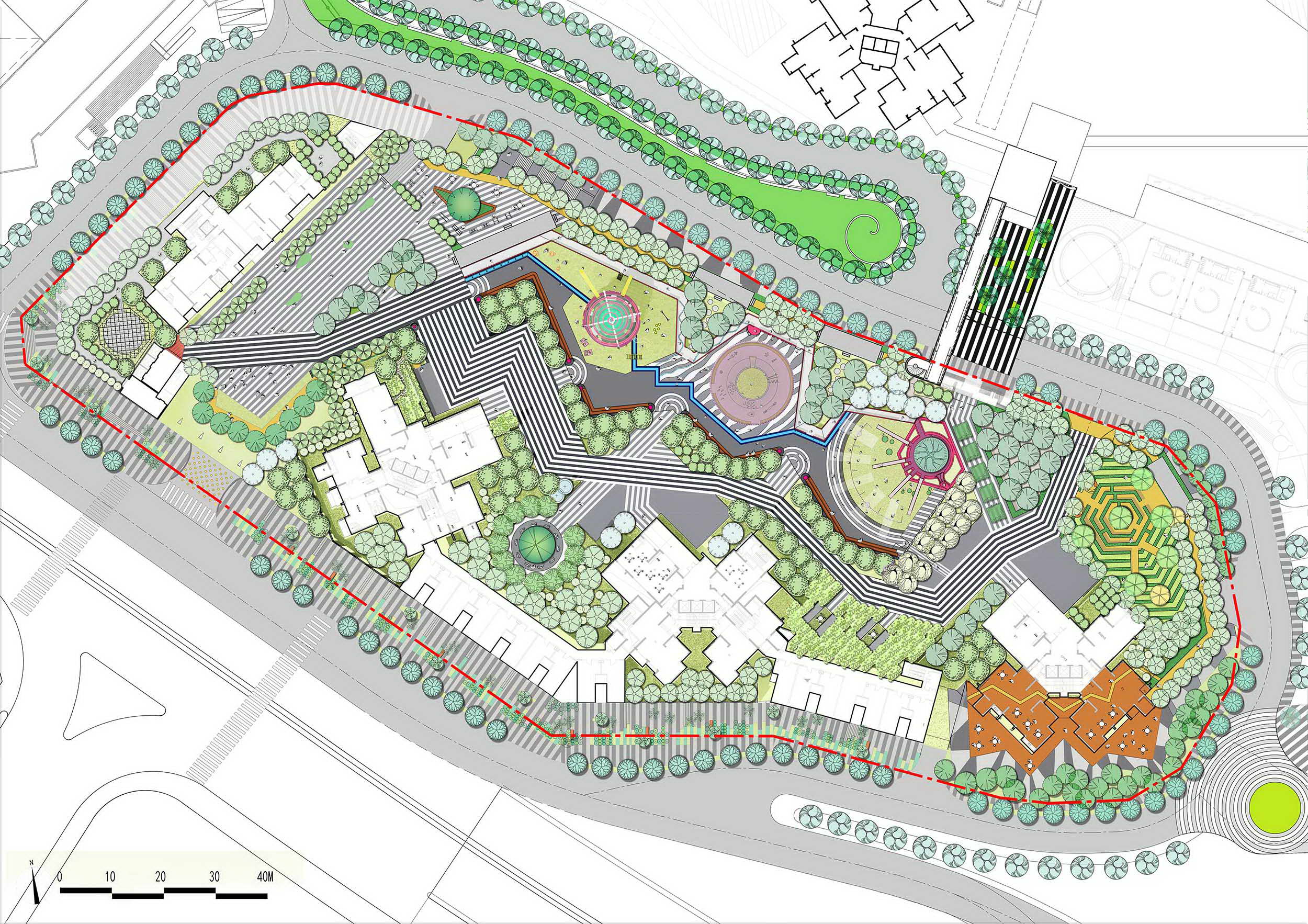 深圳布吉住宅区 | 未来城市景观的实验与创新-30