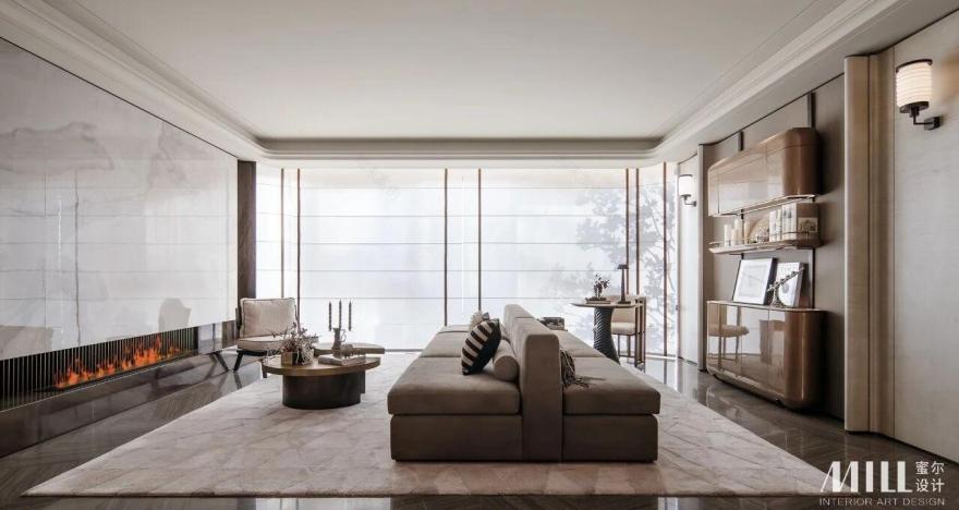 武汉万科·东合中心148m²&124m²样板间丨中国武汉丨深圳市蜜尔室内艺术设计有限公司-48