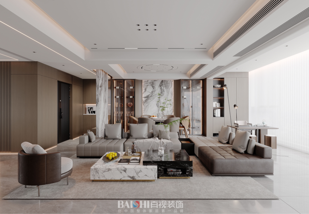 孟晏臣的意式轻奢之家丨中国芜湖丨百视装饰-31