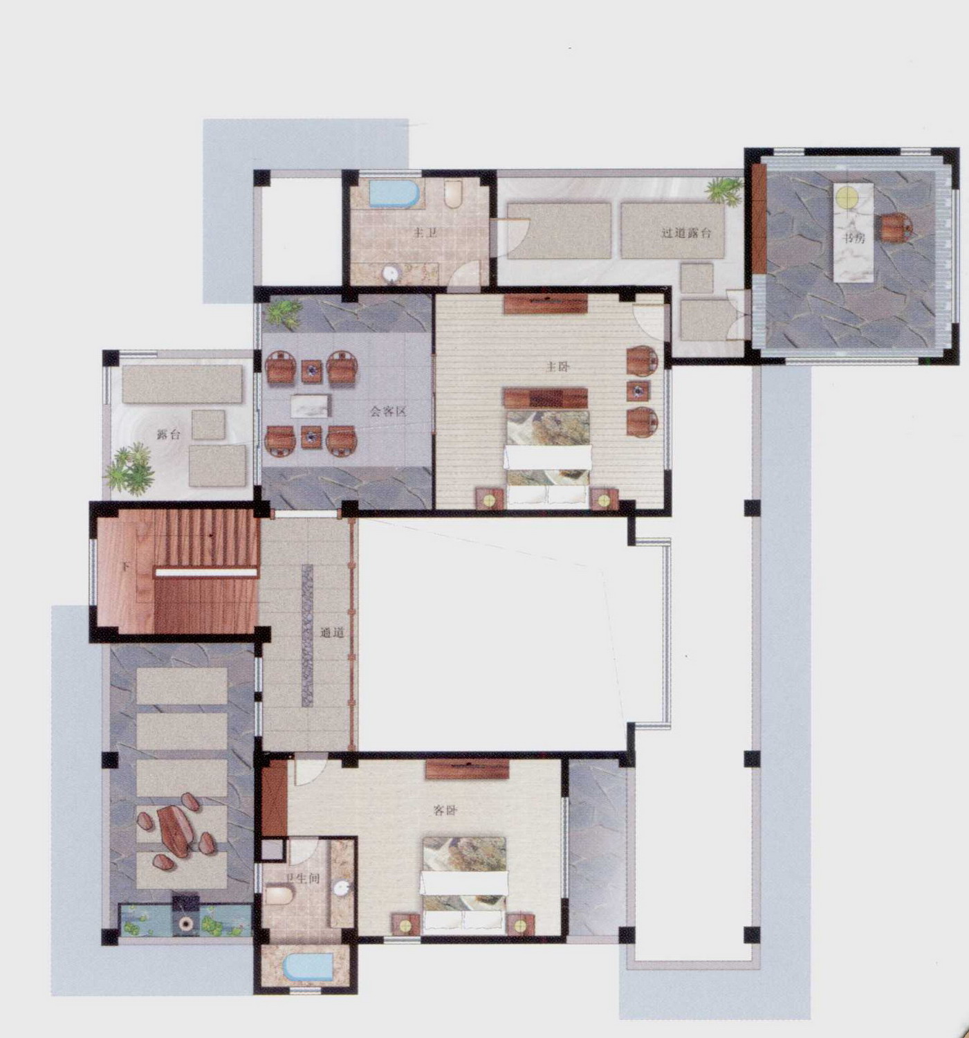 现代宜家主义风格融入南方园林意境-36