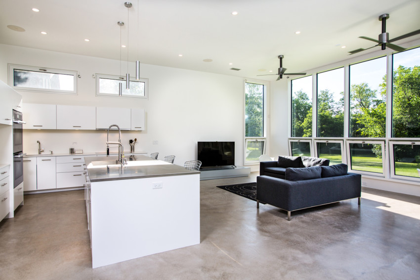 美国艾塔斯卡现代住宅——视野与隐私的完美融合-15