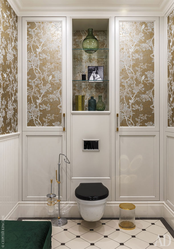 莫斯科秋色豪宅，精致古典内饰-16