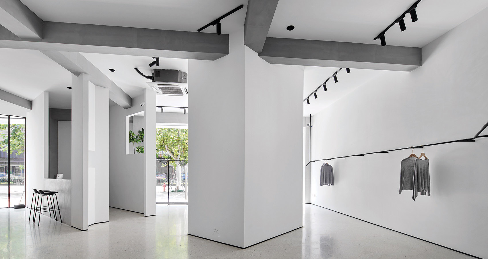 PHOENIXSIMPLE服装店，浙江 / 陌野室内设计工作室-3