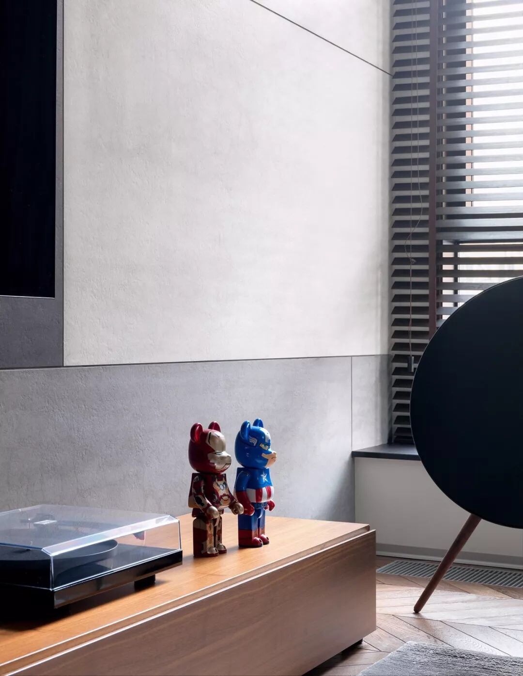 莫斯科现代风公寓设计，刚柔并重的艺术宅邸-12