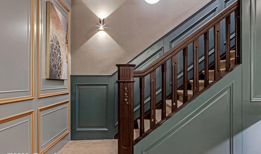 老洋房里的艺术盛宴——现代轻奢与古典韵味的完美融合-53