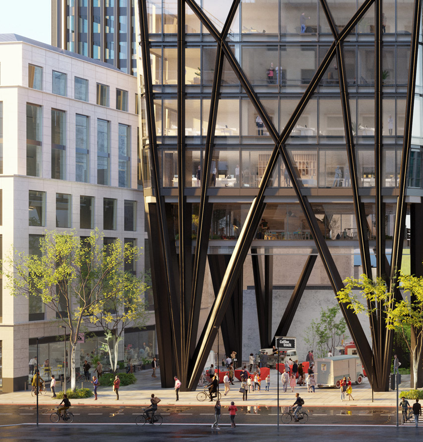 伦敦 55 Bishopsgate 塔楼丨英国伦敦-17